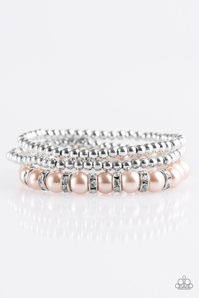 Perfect POSH-ture - Brown bracelet