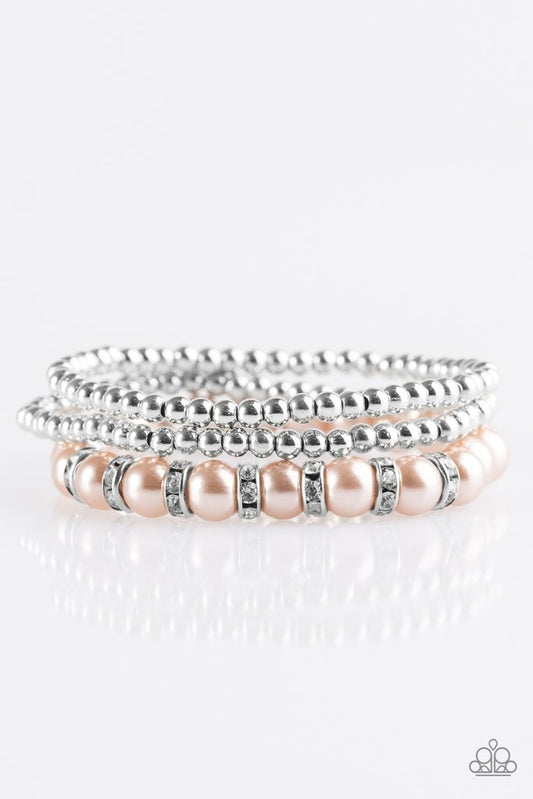 Perfect POSH-ture - Brown bracelet