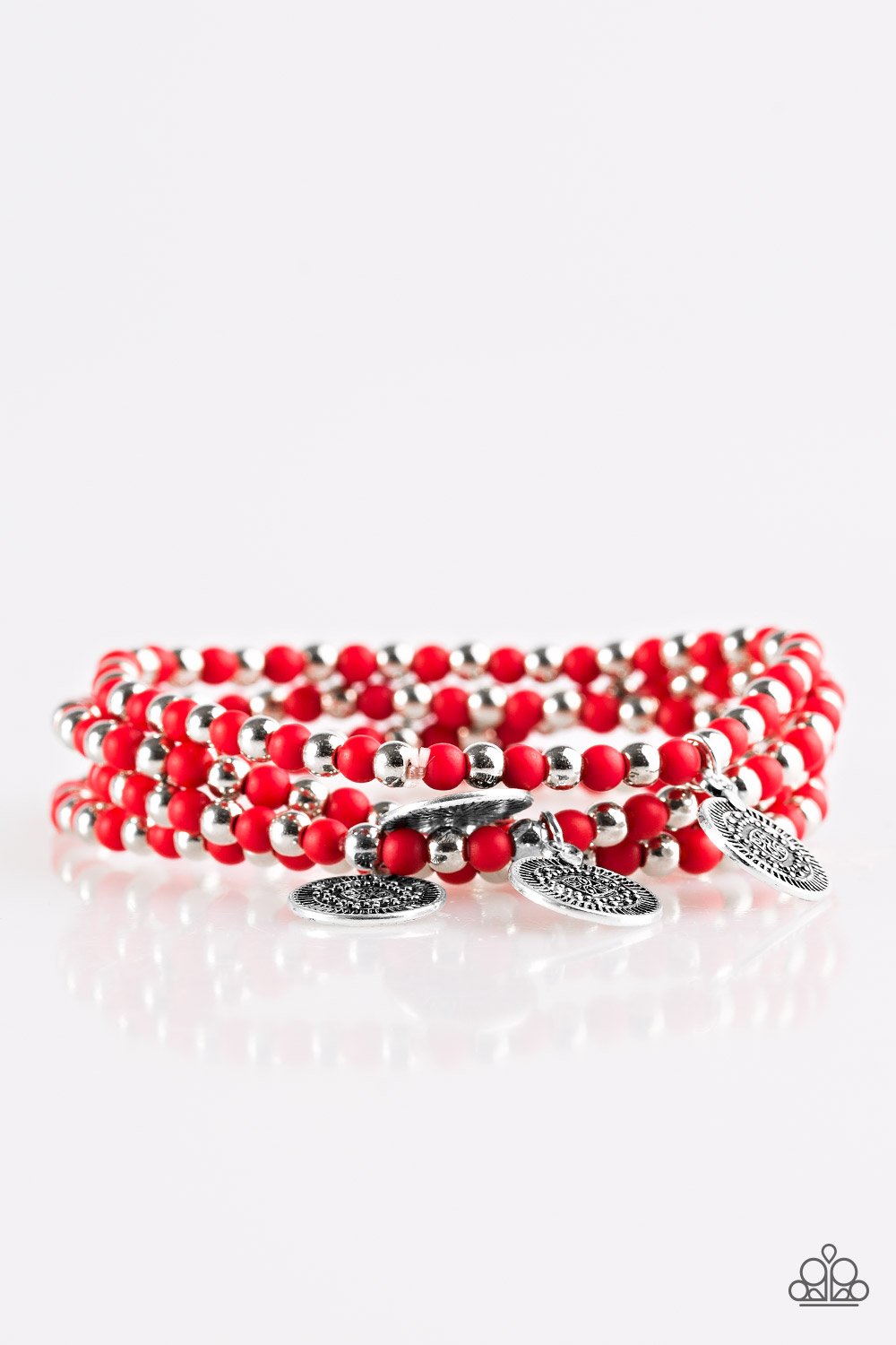 Gypsy Globetrotter - Red Bracelet