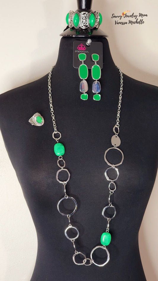 Savvy Set #272 (Green, 4 piece set)