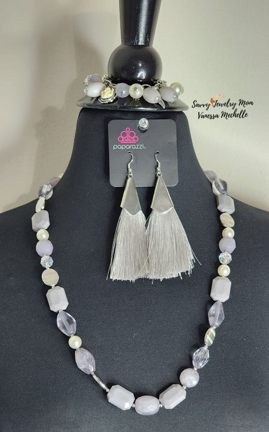 Savvy Set #267 (Silver/Gray, 3-piece set)