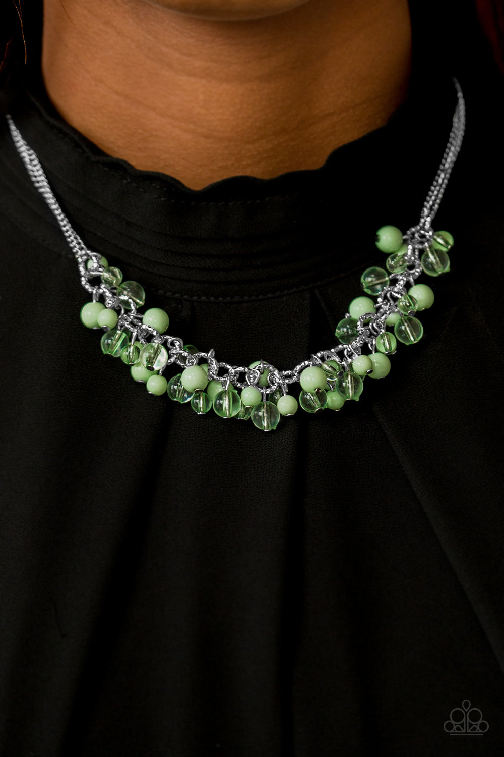 Boulevard Beauty - Green necklace set