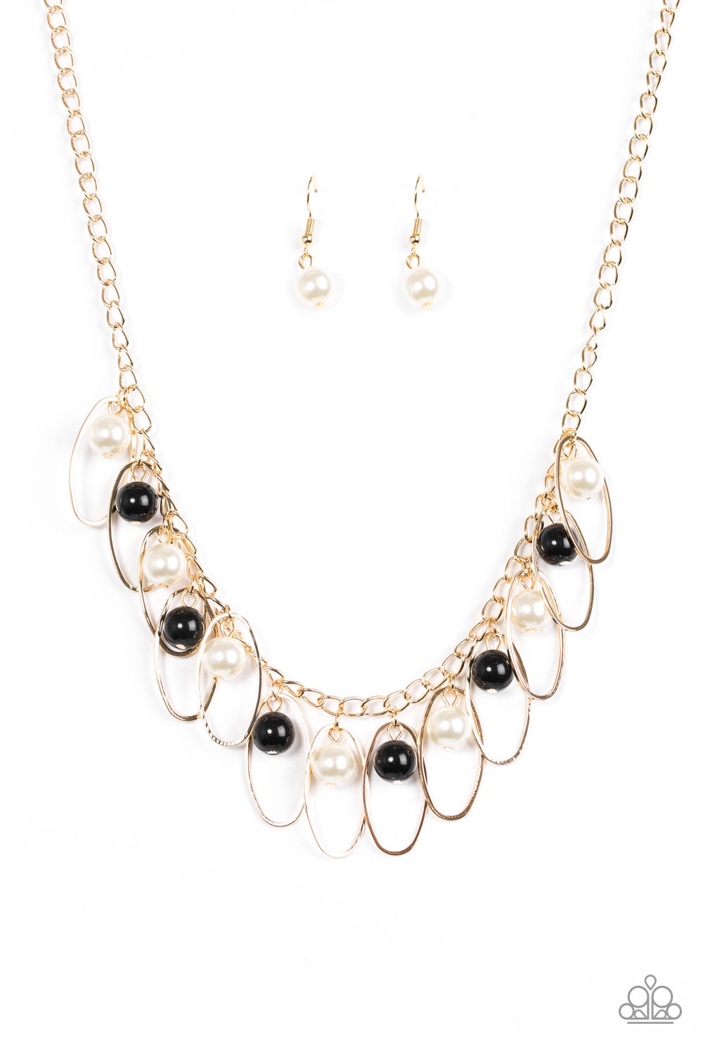 Party Princess - Gold/Black Multi necklace