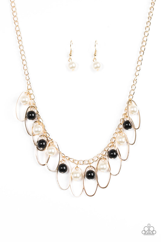 Party Princess - Gold/Black Multi necklace