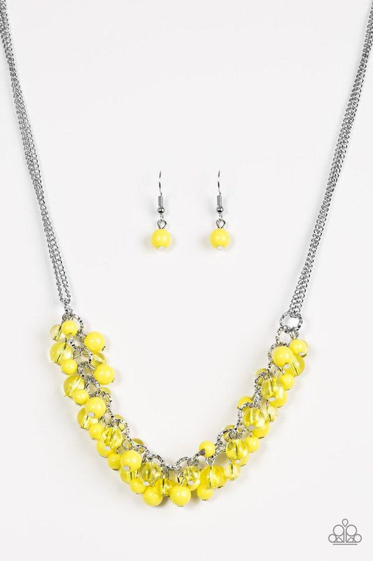 Boulevard Beauty - Yellow Necklace