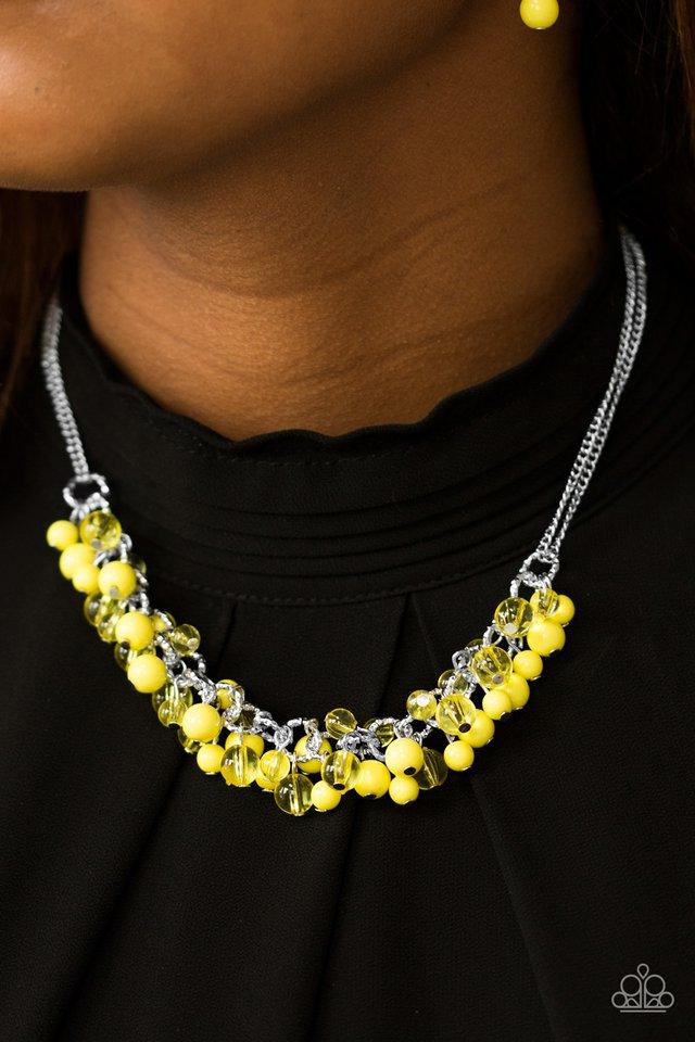 Boulevard Beauty - Yellow Necklace