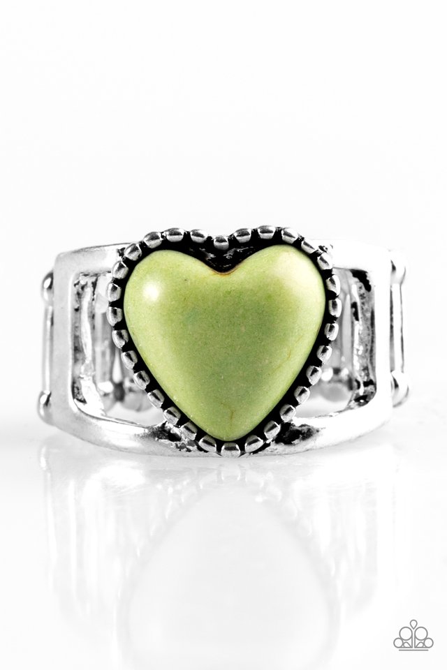 Rule With Your Heart - Green ring