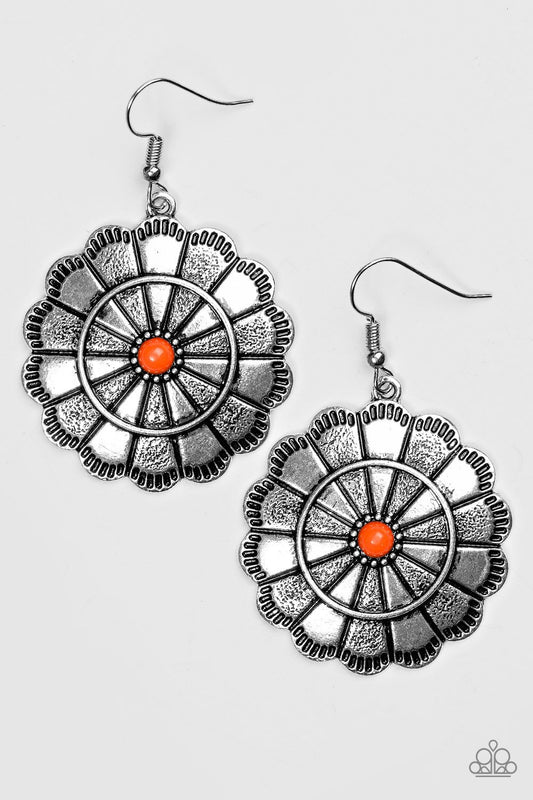 I’m No Wallflower – Orange earrings