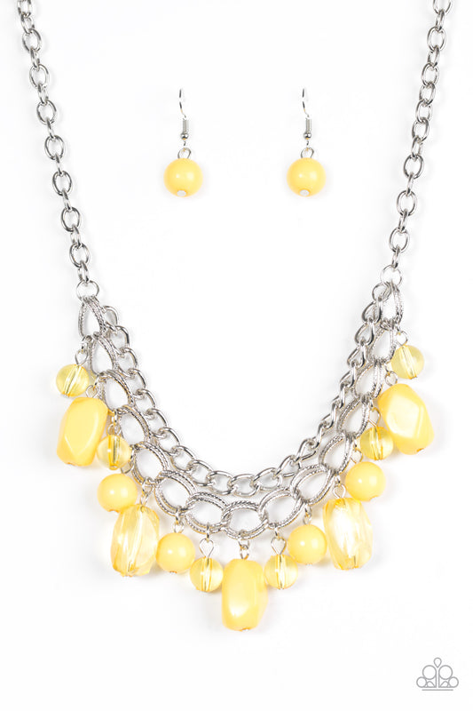 Brazilian Bay - Yellow necklace
