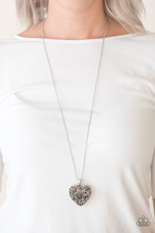 Heartless Heiress - Purple necklace