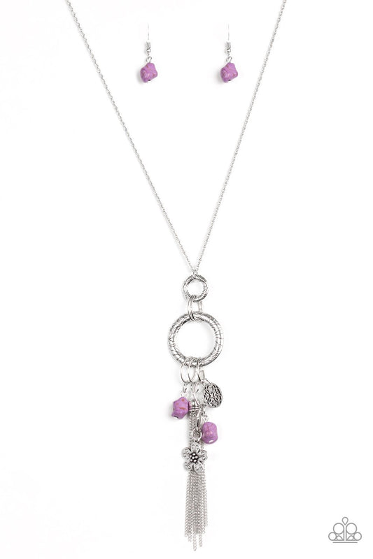 Tour de Desert - Purple necklace