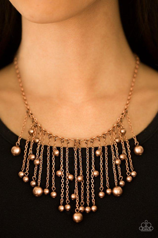 Catwalk Champ - Copper Necklace