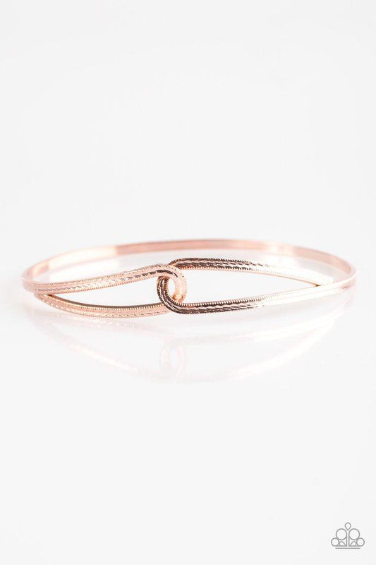 Elegant Expressionist - Rose Gold Bracelet