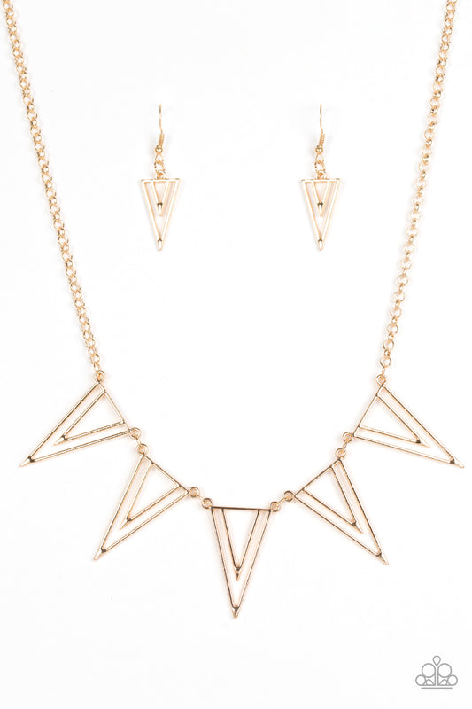 Bite The Big One - Gold necklace