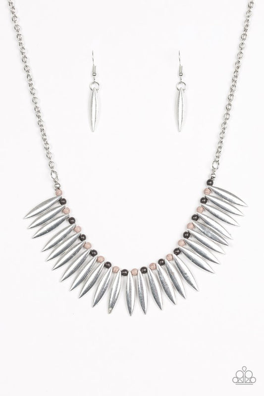 Tameless Tigress - Multi Metal necklace