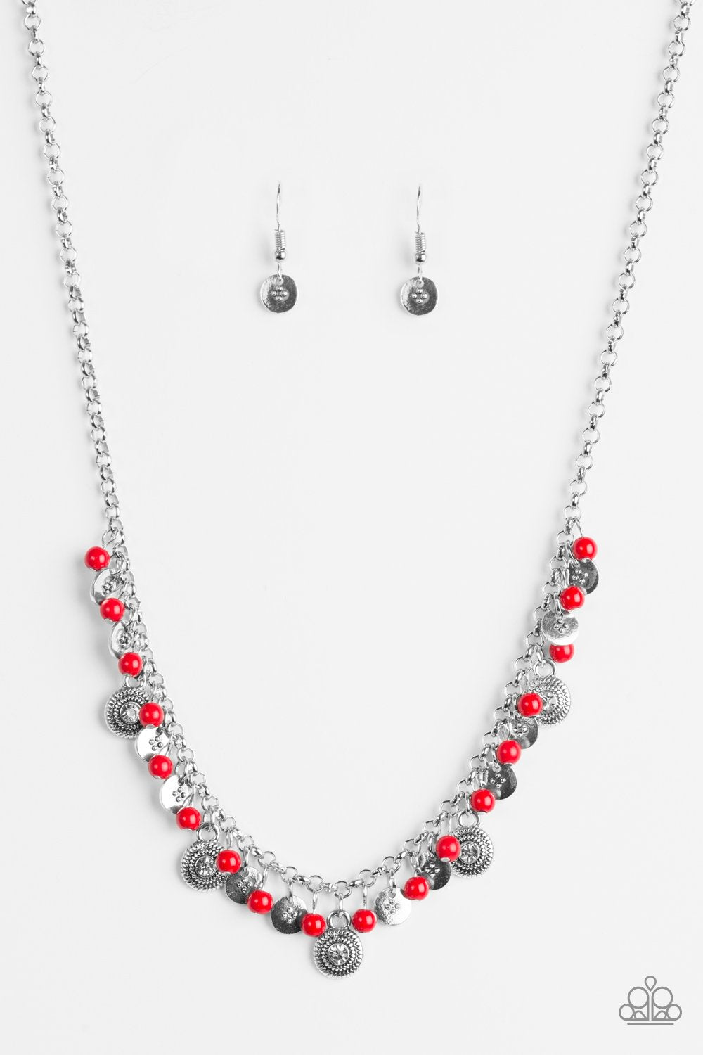 Fashion Formal - Red necklace