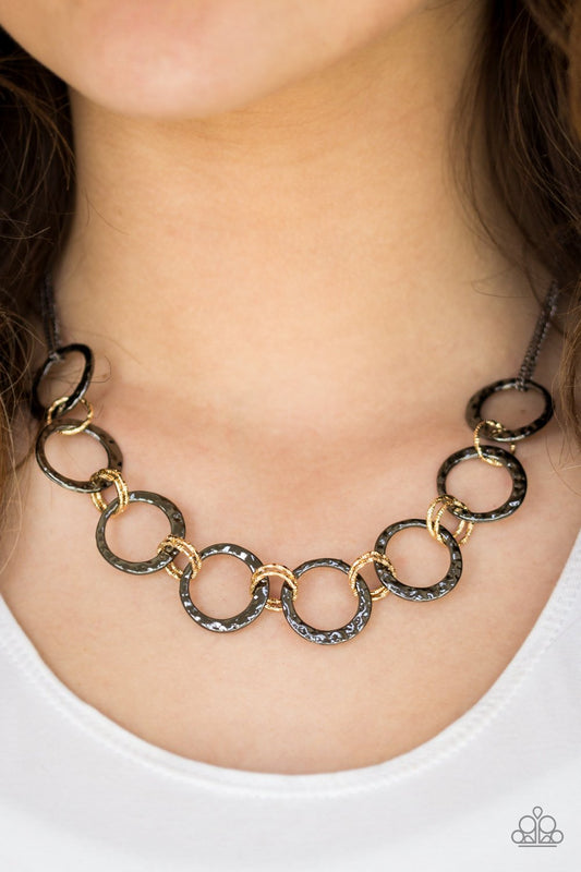 Big Bad Boss - Multi Metal necklace