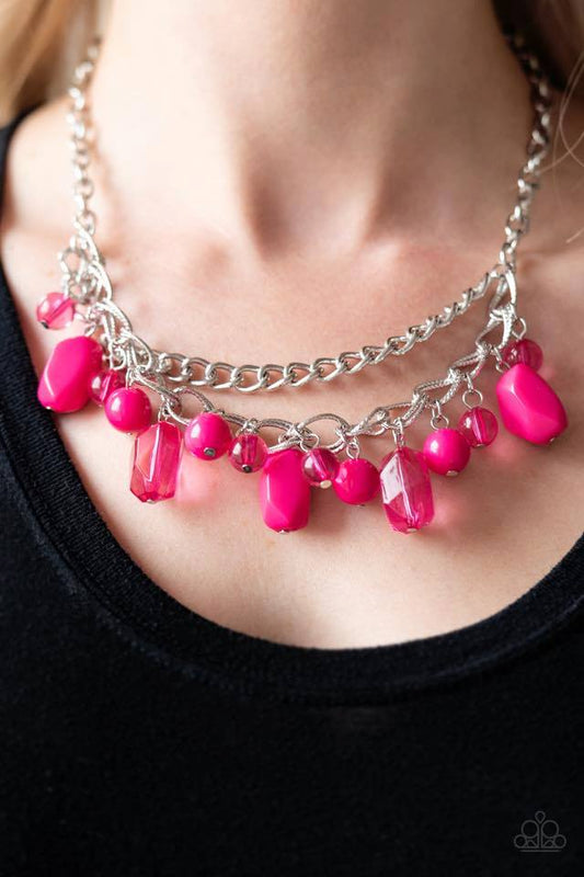 Brazilian Bay - Pink necklace