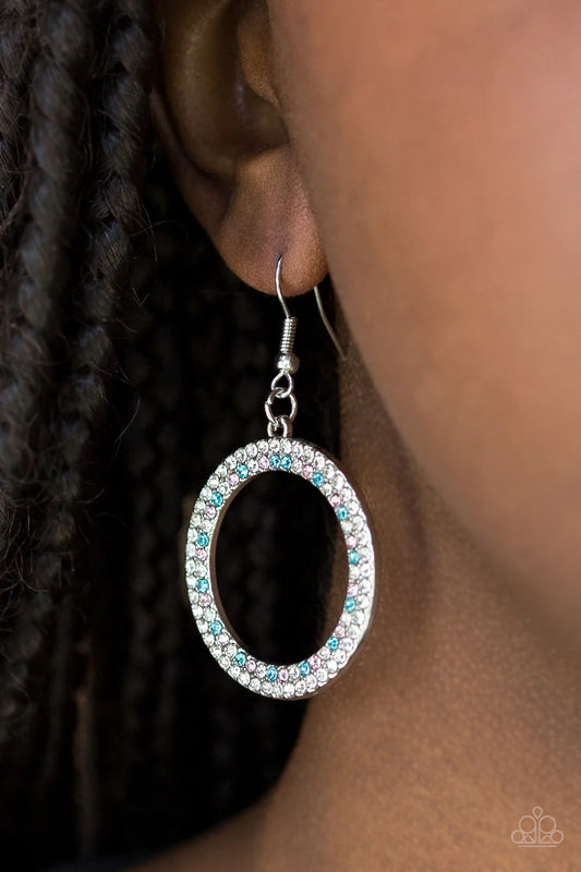 Bubbly Babe - Multicolor earrings