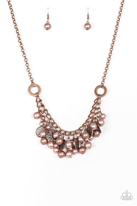 Cinderella Glam - Copper necklace
