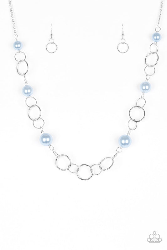 Darling Duchess - blue necklace