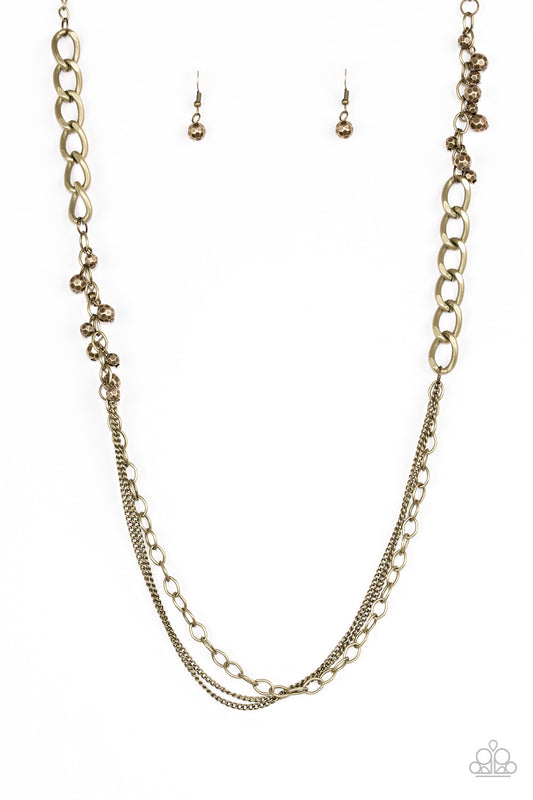 Mega Megacity - Brass necklace