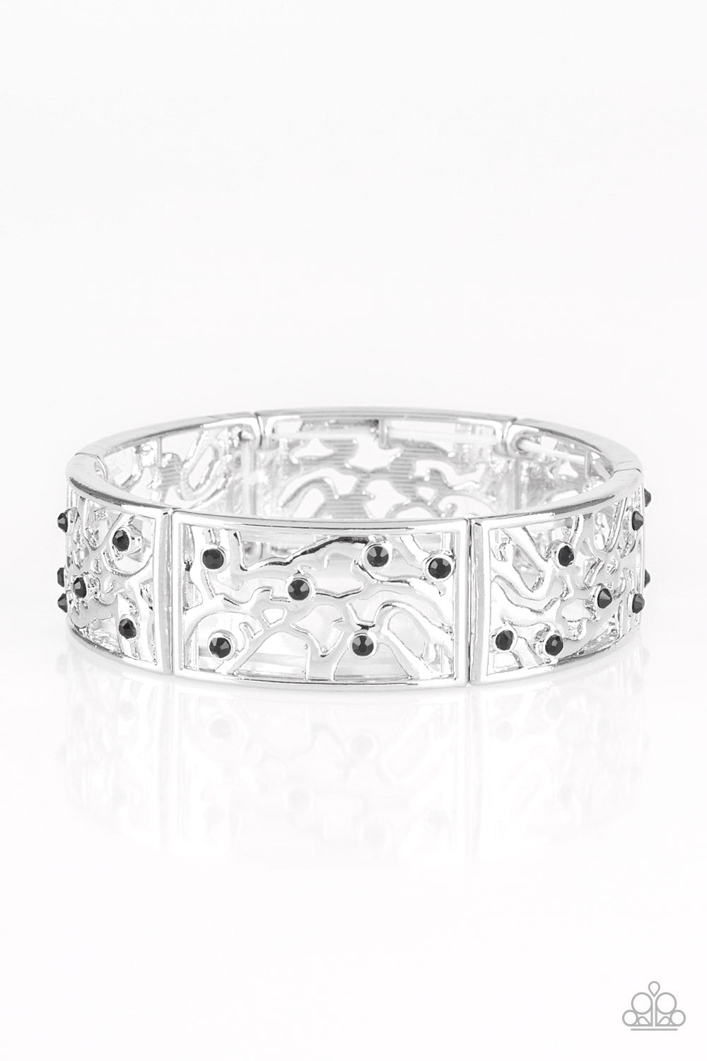 Yours and VINE - black bracelet