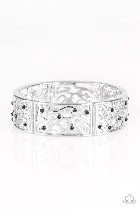 Yours and VINE - black bracelet