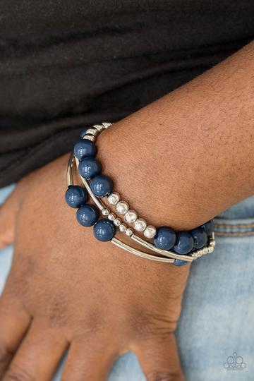 New Adventures-blue bracelet