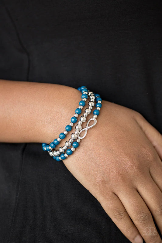 Immeasurably Infinite - Blue bracelet