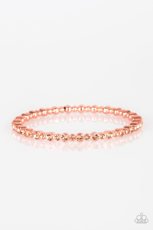 Seven Figure Fabulous - Copper bracelet