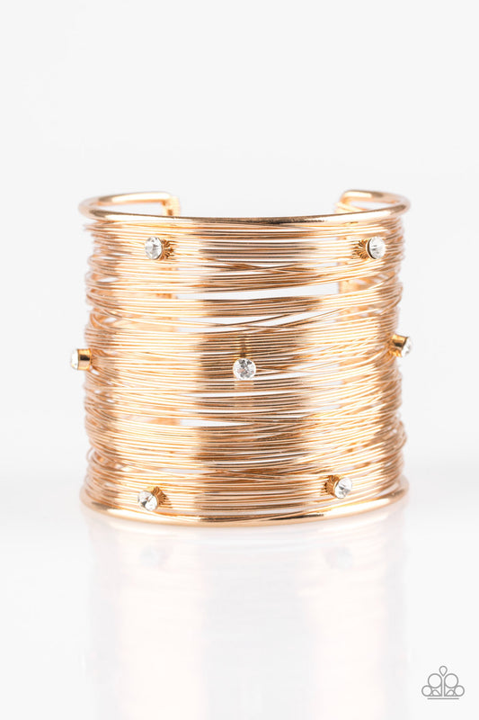Professional Prima Donna - Gold cuff bracelet