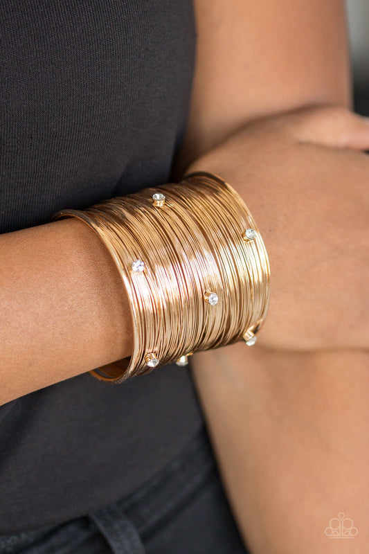 Professional Prima Donna - Gold cuff bracelet