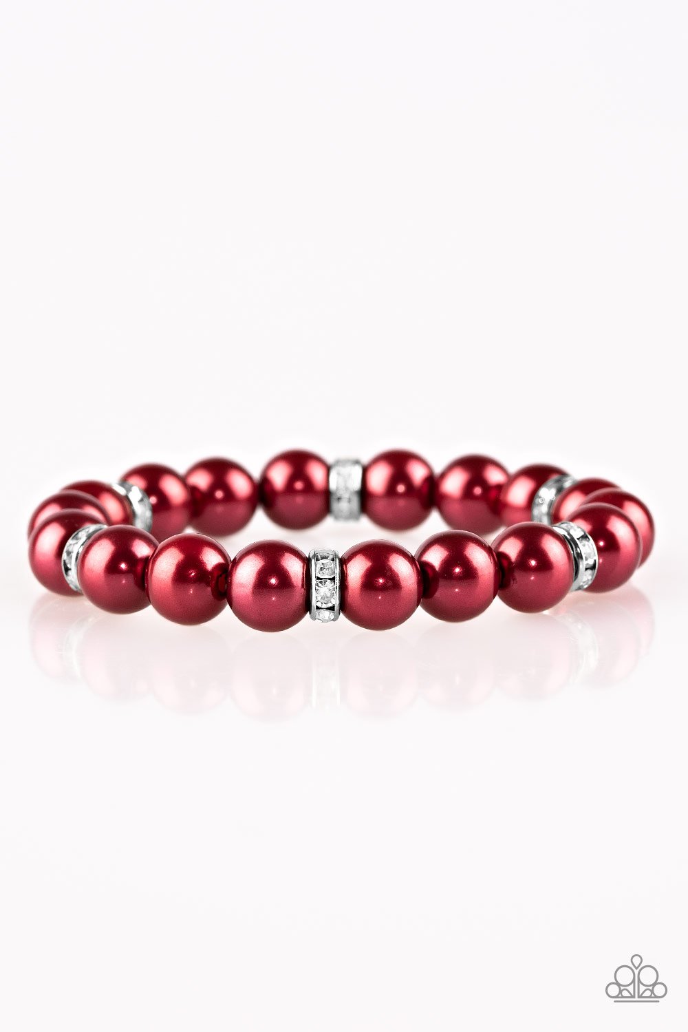 EXQUISITELY ELITE - RED Pearl Bracelet