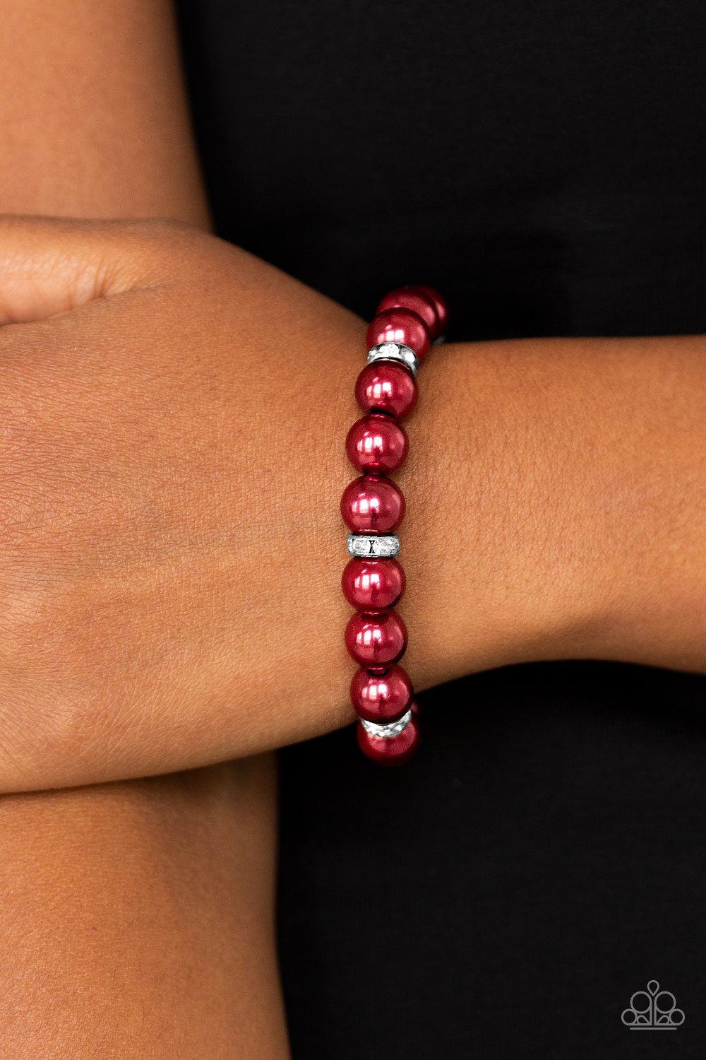 EXQUISITELY ELITE - RED Pearl Bracelet