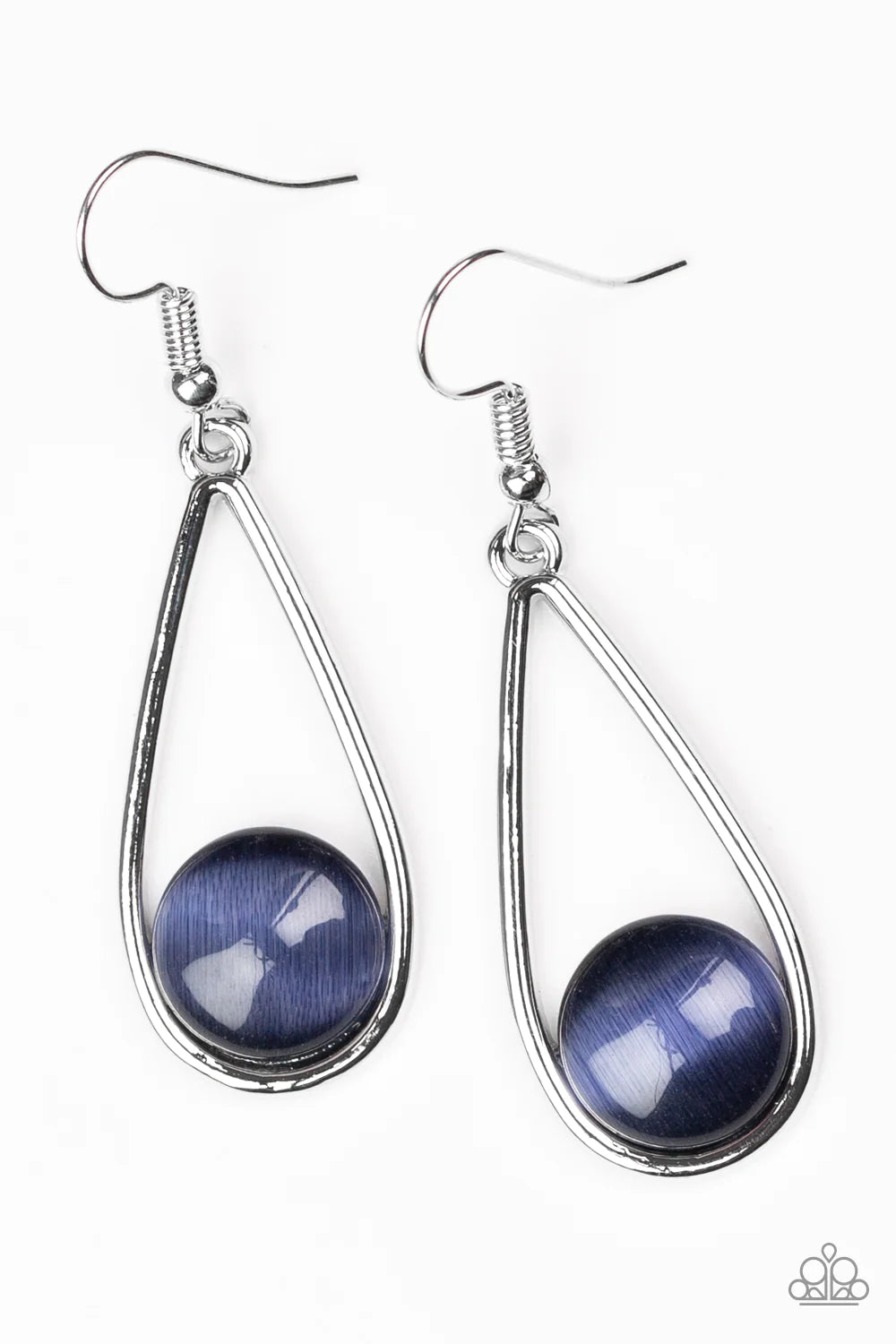 OVER THE MOON- BLUE MOONSTONE EARRINGS