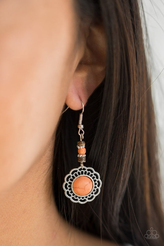 Desert Bliss - Orange earrings
