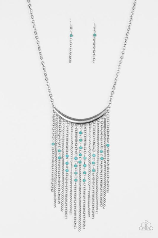 Runaway Rumba - Blue Necklace