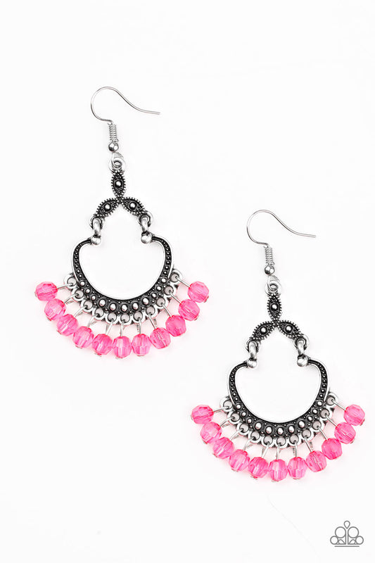 Babe Alert - Pink earrings