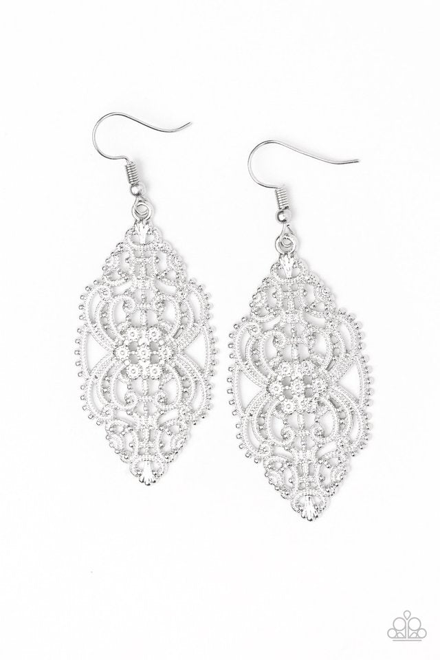 Ornately Ornate - silver earrings