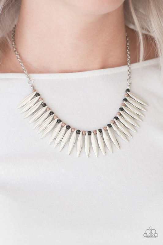 Tameless Tigress - Multi Metal necklace