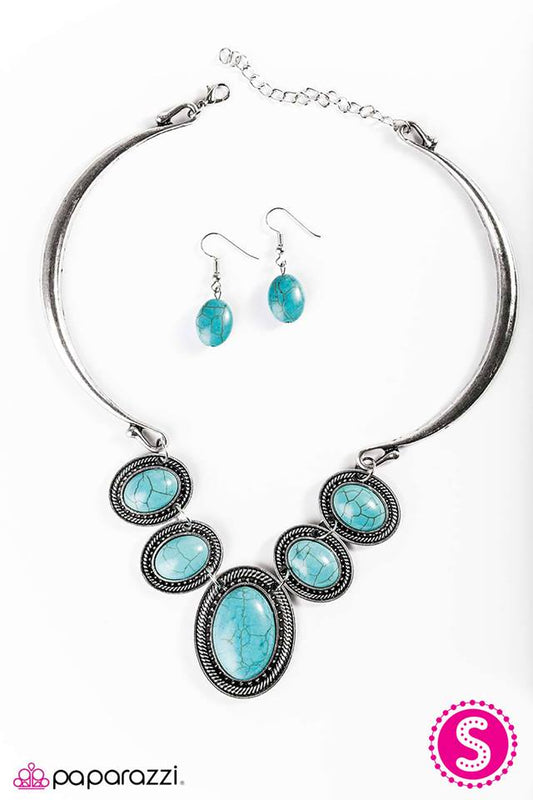 River Ride - Blue necklace