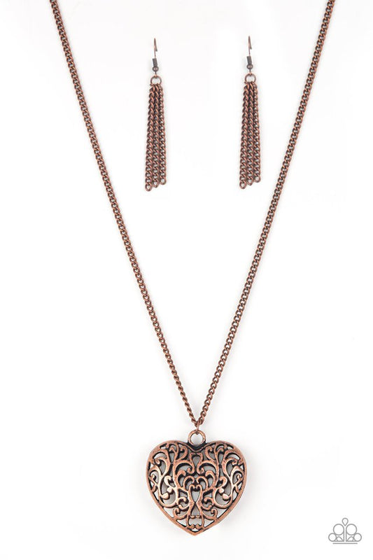 Victorian Virtue - Copper necklace