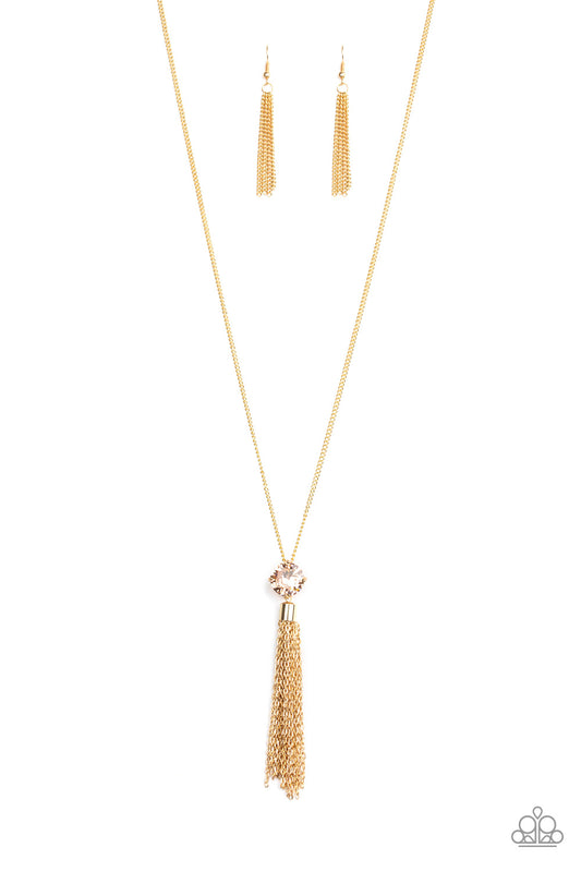 Five-Alarm FIREWORK - Gold necklace