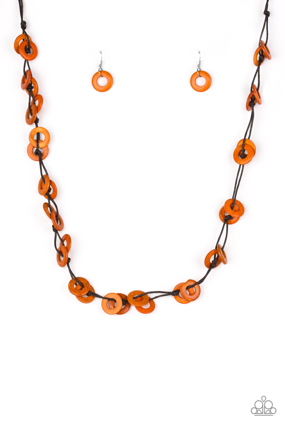 Waikiki Winds - Orange necklace