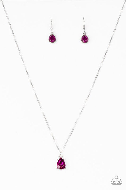 Classy Classicist - pink necklace