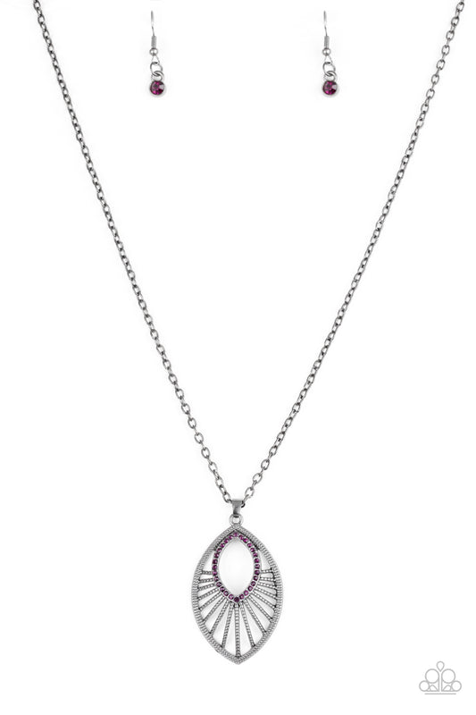 Court Couture - Purple necklace