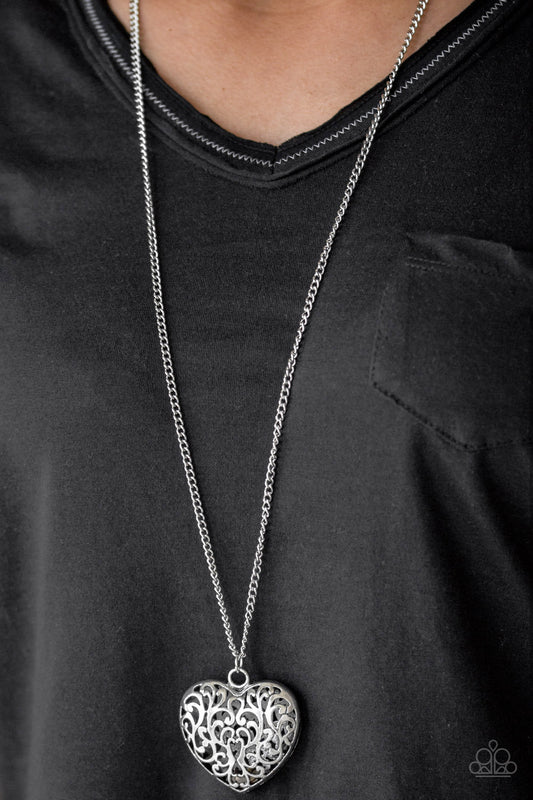 Victorian Virtue - Silver necklace