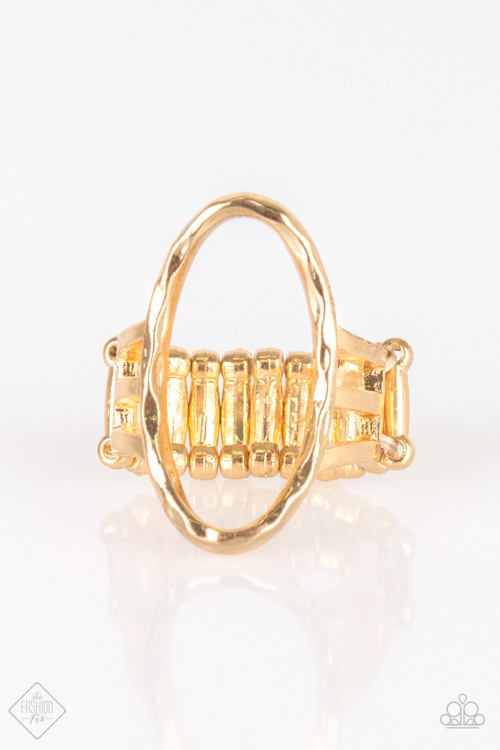 Center Chic - gold ring