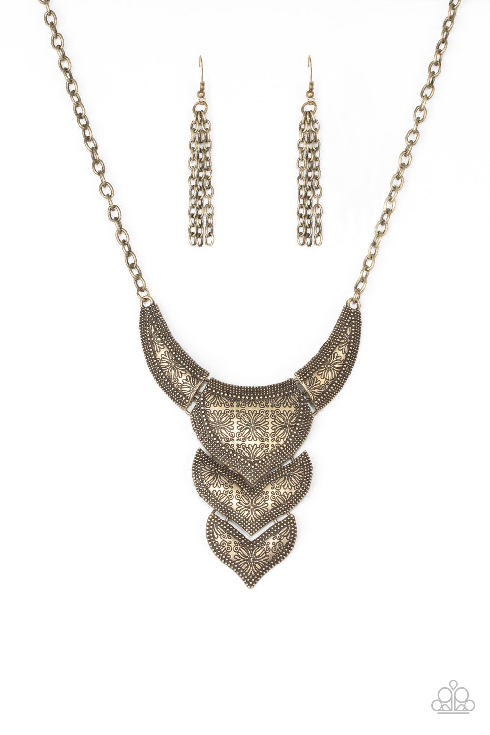 Texas Temptress - Brass necklace
